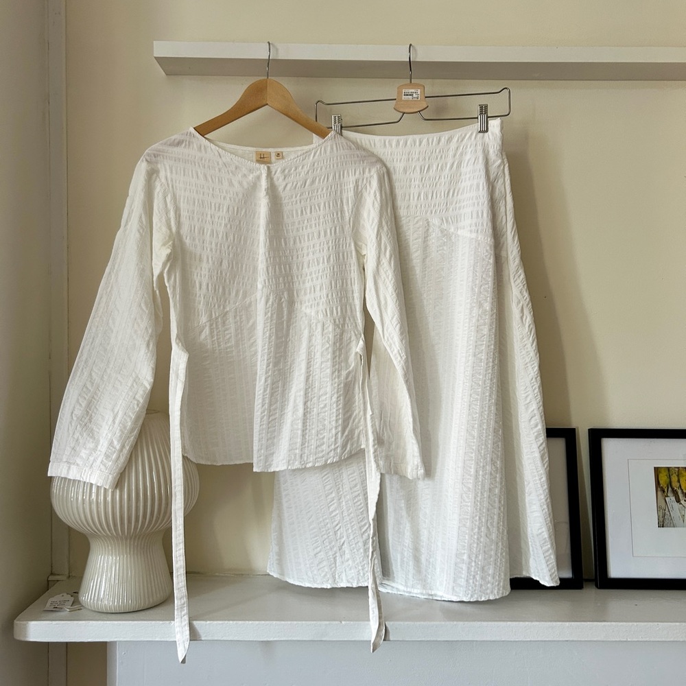 UNIQLO Mame Kurogouchi Collaboration Skirt set